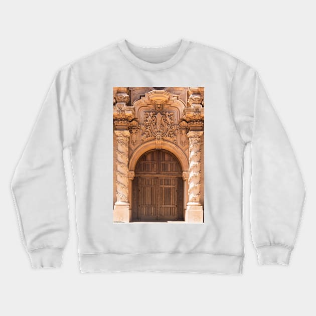 Casa Del Prado Theater - Architectural Details - 1 © Crewneck Sweatshirt by PrinceJohn